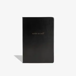 Notes to Self Lined Journal - Black Notes to Self Lined Journal - Black
