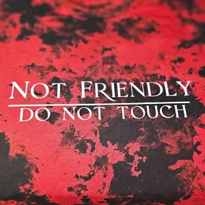 Not Friendly reverse dye