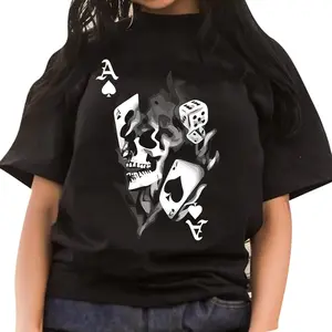 Chicano Clothing Lowrider Clothing Chicana Art Gangster Clothes Cholo Outfit Cotton Fabric Menswear Casual Streetwear Hoodie with Poker Skull Design