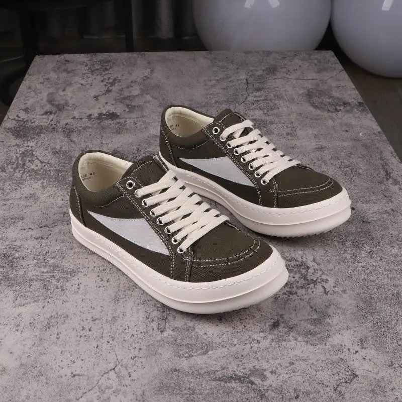 Retro shoes  Men Women Shoes High Street Vintage Luxury Low Lace Up Trainers Skateboard  Genuine Leather  designer Sneakers