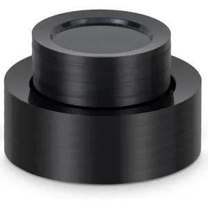 100 black disposable plastic plates, party disposable plates, including 50 dinner plates and 50 dessert plates, suitable for parties, weddings, birthdays (black, 100 pieces)