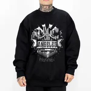 Los Angeles Chicano Clothing Gangster Clothes Chicana Outfit Lowrider Style Unisex Hoodie Loose Fit Medium Heavy Cotton Blend True to Size Hoodie for Men & Women S-5XL 161202