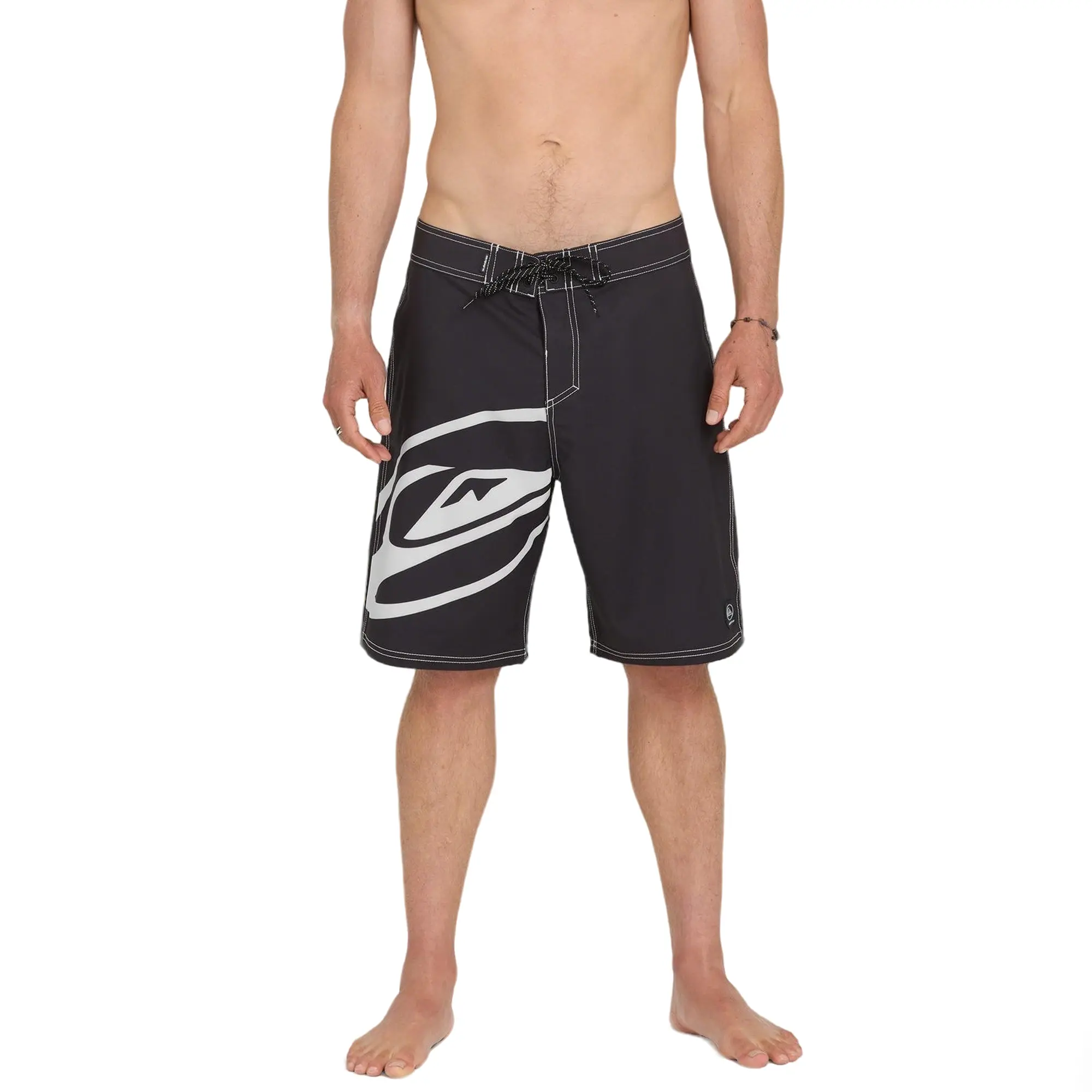 Quiksilver | Young Guns Intercepter 21" Boardshorts | Men's SURFSILK Performance Fabric Recycled Materials | Surf & Swim & Beach Days
