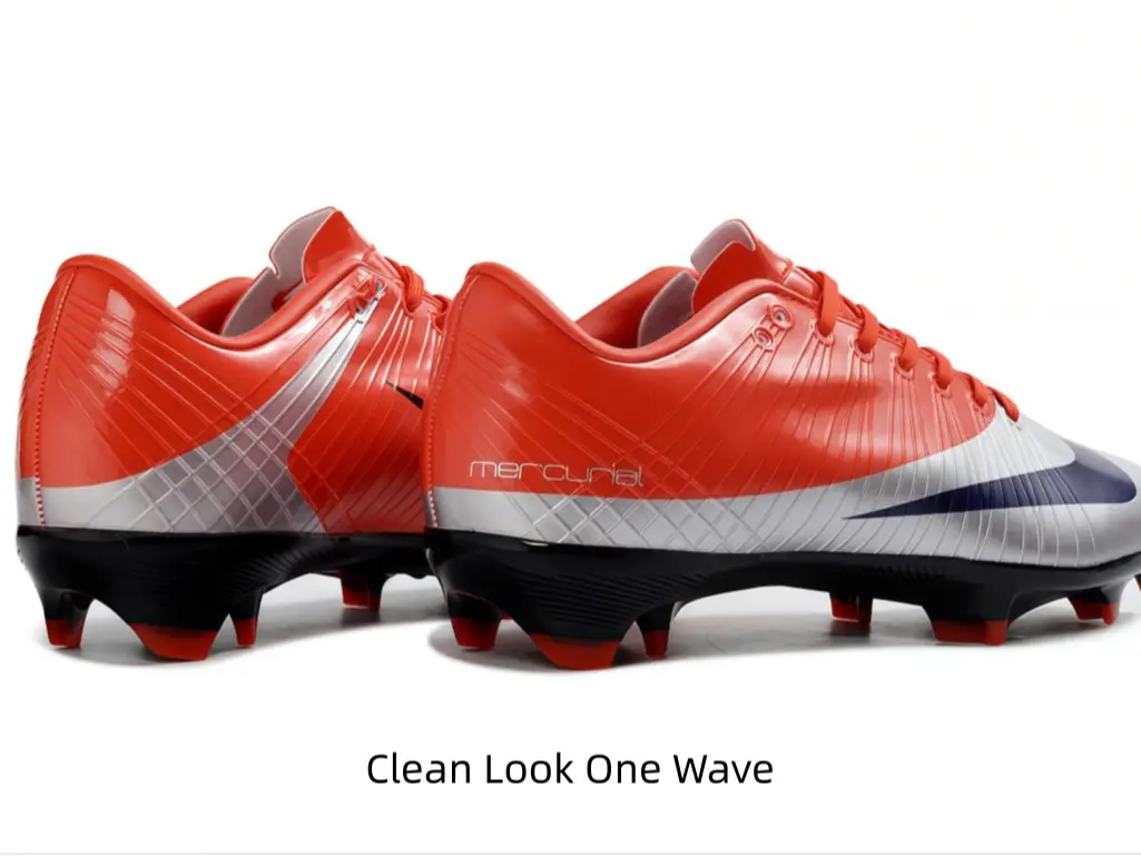 Gradient Speed Soccer Cleats, Ribbed Textured Upper, Firm-Ground Stud Outsole for Explosive Acceleration