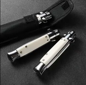 Portable High-Hardness Stainless Steel Folding Knife -EDC Tool for Outdoor Camping,Home Kitchen Fruit Prep,Fishing, , Gift for Boyfriends