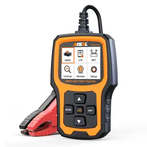 ANCEL AD410 PRO OBD2 Scanner Code Reader 6V 12V Automotive Battery Load Tester