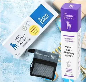The Canine Project Ultimate Skin Rescue Gift Set with Beyond The Fur Vital Skin Therapy Spray & Best Barkin' Wipes for Active Dogs