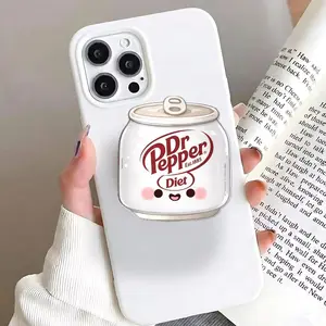 Diet Dr PP Can MagSafe Grip — Cute Kawaii Soda Aesthetic Magnetic Phone Stand, Funny Gift for iPhone 15 14 13 Soda Lover Accessory