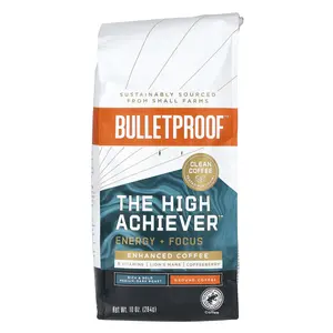 BulletProof Coffee, The High Achiever, Ground, Medium-Dark Roast, 10 oz (284 g)