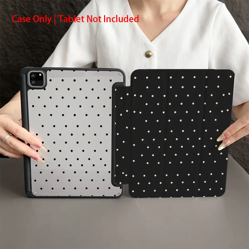 Protective Folio Tablet Case, Tablet Casing, Protective Tablet Cover, with Pen Holder compatible with iPad 10.9/Pro11/10th/iPad7/8/iPad Air 4/5/iPad Pro, Auto Sleep/Wake Function/Tablet Accessories