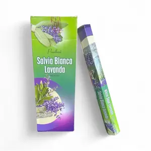 Incienso de Salvia Blanca y Lavanda.