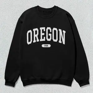 Oregon Sweatshirt USA Collegiate Crewneck Sweater Unisex