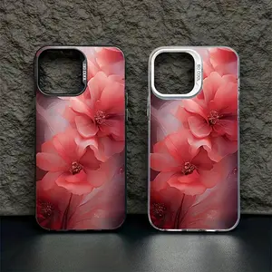 Floral iPhone Case, Anti-Drop Matte Finish, Compatible with iPhone 17 Pro Max/16/15 Series, Perfect Gift for Friends & Family