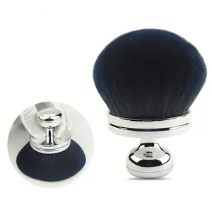 Large Multi-Purpose Body Powder Brush – Ultra-Soft Stamp Puff for Arms, Neck & Body Makeup – Fluffy Setting Brush for Loose Powder & Shimmer, Fluffy Dome Brush