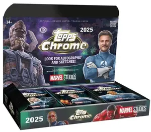 2025 Topps Marvel Studios Chrome Hobby Box