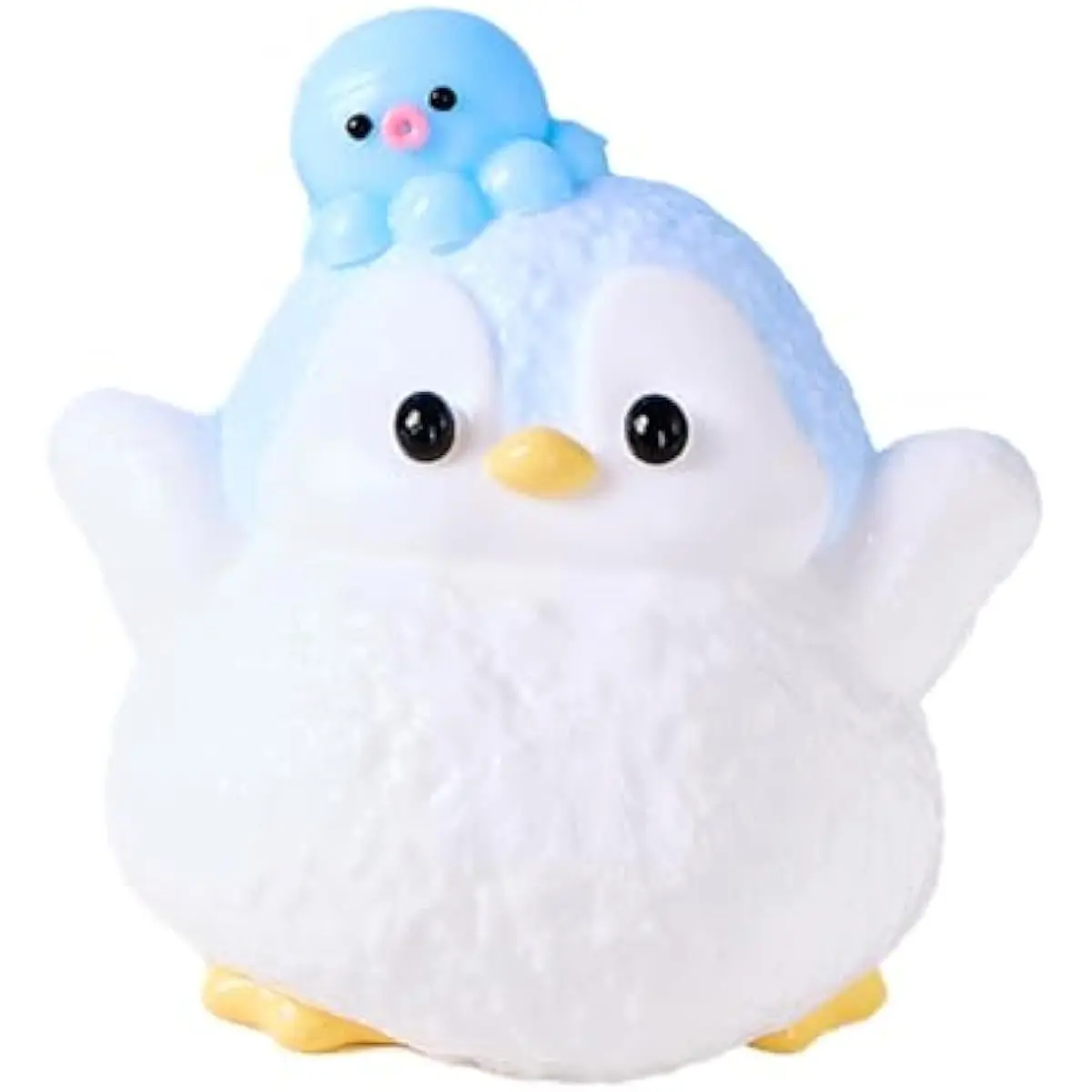 Cute Penguin Taba Squishy Toys for Kids & Adults – Kawaii Stress Relief Fidget Sensory Toys, Soft Silicone Squeeze Gifts for Children, Teens, and Adults