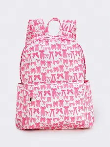 Pink Bow print Kids backpack Pink Bow print Kids backpack