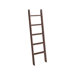 VASAGLE 5-Tier Blanket Ladder Shelf VASAGLE 5-Tier Blanket Ladder Shelf