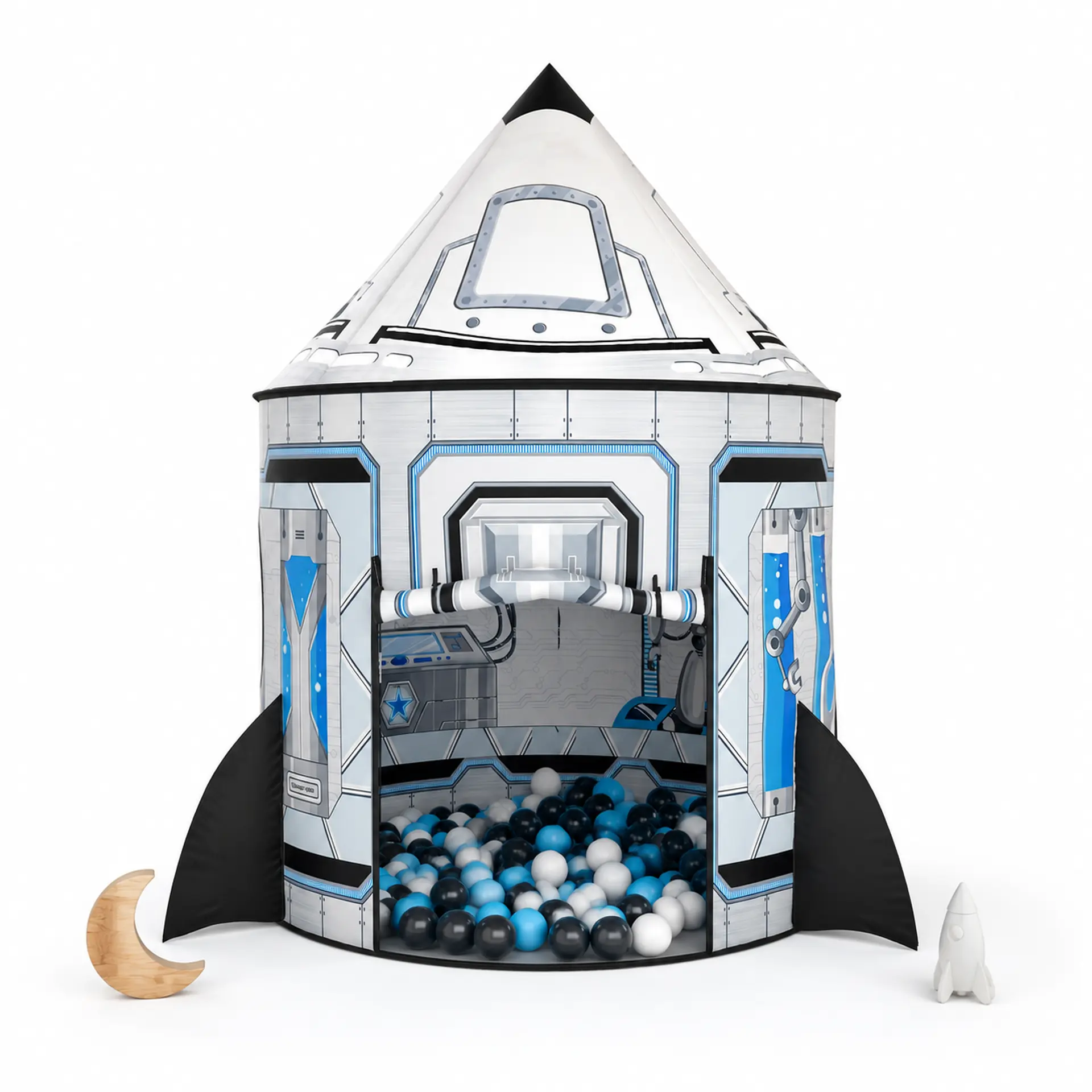Sumbababy Astronaut Play Tent—Suitable for Children Ages 4–8, Pop-Up Adventure Tent Toy, Indoor and Outdoor Use, Portable Children's Playhouse Tent