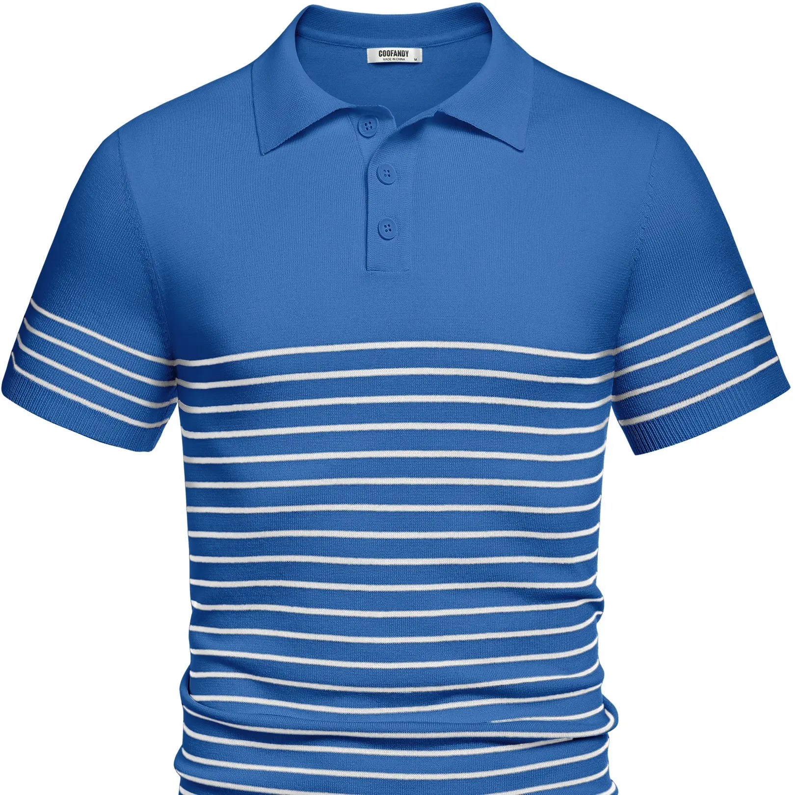 Blue (White Stripes)