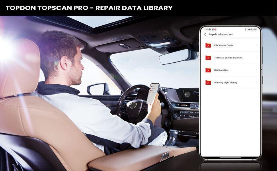 TOPDON Topscan Pro Vehicle  Key Programming Coding Reader Max Full  Bidirectional Control obd2 car scanner Automotive