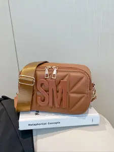 Fashionable Letter Pattern Camera Bag, Casual Versatile Shoulder Bag for Women, Simple All-match Crossbody Bag for Daily Life, Cross Body Bags, Crossbody Purses, Crossbody Handbags