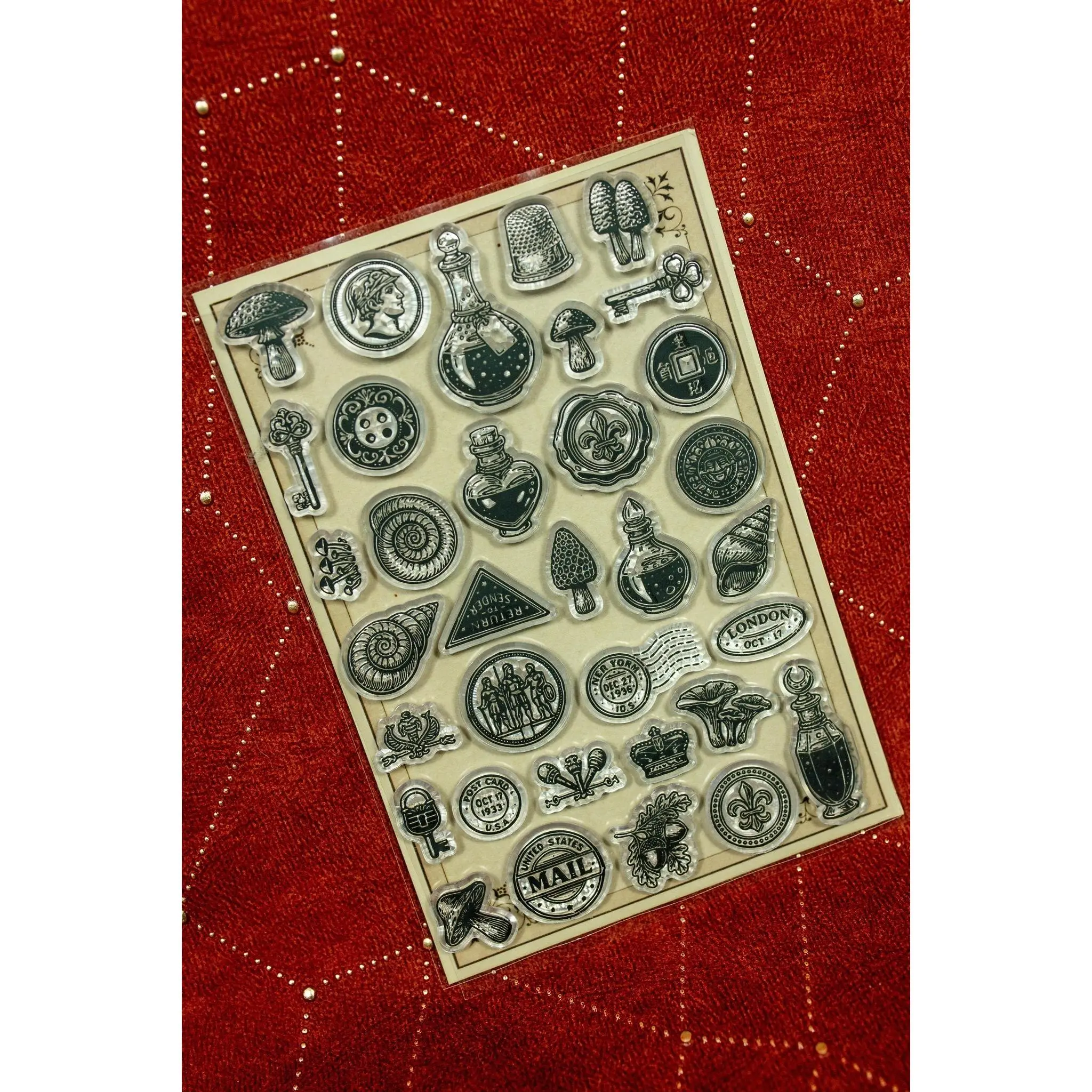 Tiny Elements Clear Stamps