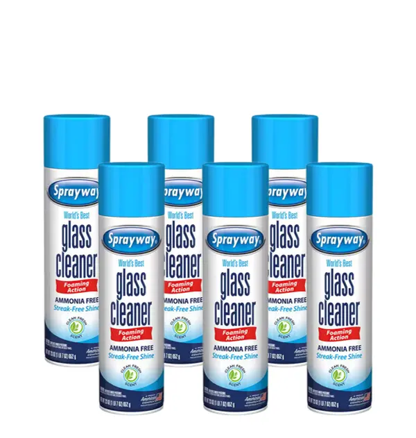 Sprayway 23 oz. Glass Cleaner Household 6-Pack ZXG