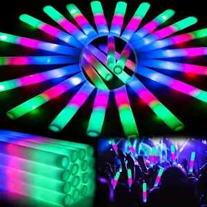 Black Friday Toy Sale 52 Foam Glow Sticks Foam Light Sticks for Parties Three-Mode Color Flashing Perfect for Christmas, Weddings, and Holiday Events Enhance the Festive Atmosphere