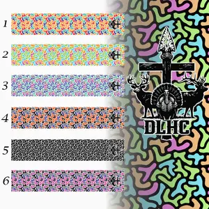 WILD STATIC Ultra Lightweight 5" Arrow Wrap 6 Grains or Less 14 Wraps per Pack for Performance Durability and Strong Adhesion