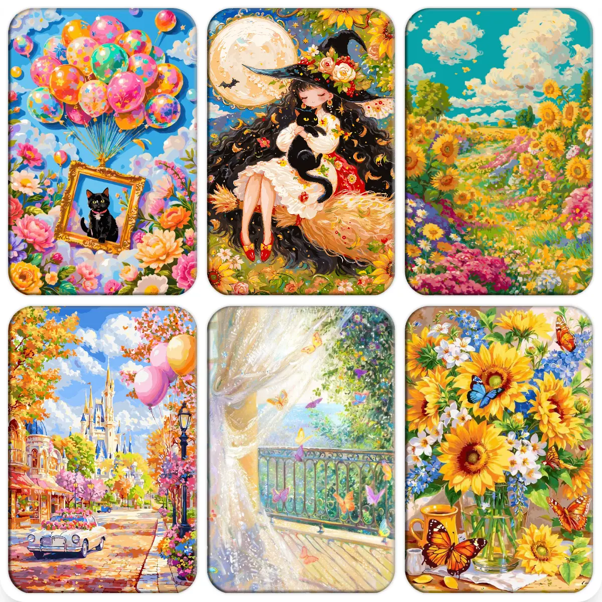 DIY Paint By Numbers Kit numbers adults beginner Paint By Numbers Kit  painting 16"  home wall décor  3 paintbrushes