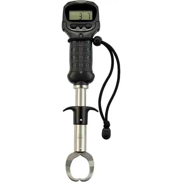 Fish Gripper with Digital Fish Scale, Memory Function Fishing Scale, Save Up to Most 10 Set of Weight, Saltwater-Resistant, Portable Stainless Steel Fish Lip Gripper, Fishing Gear Gift