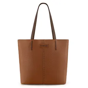 Wrangler Tote Bag for Women Vegan Leather Tote Purse and Handbag