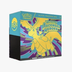 Pokémon Ascended Heroes ETB Elite Trainer Box Mega Evolution Trading Card Game