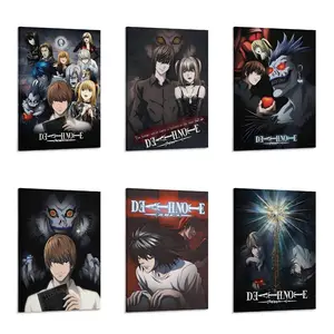 Death Note Manga Anime TV Series Posters Printed Materials Featuring Key Moments and Characters Ideal for Fans and Collectors