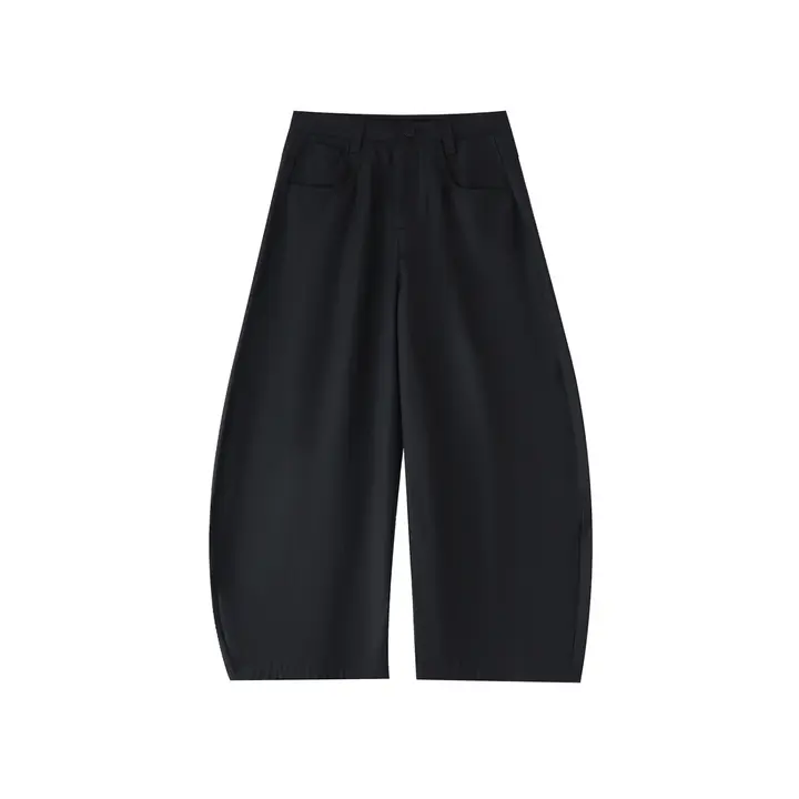 Men's Essential Barrel-Leg Dress Pants