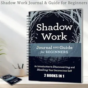 Shadow Work Journal for Self Discovery, Guided Healing Workbook for Inner Growth, Self Reflection and Mental Wellness Journal