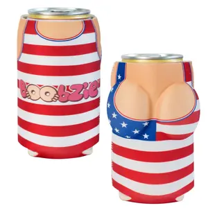Drinking Games Drinking Games USA All America Betsy Boobzie Beer Can Cooler