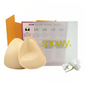 Snowy Instant Lift Sticky Bra-Sticky Push Up Inserts-Instant Boost Double-No Trace Push Up Adhesive Bra-Push Up Sticky Bra-Instant 3-5cm Lift Sticky Bra--Upward Lift Invisible Sticky Bra-Waterproof Sweatproof Push Up Bra