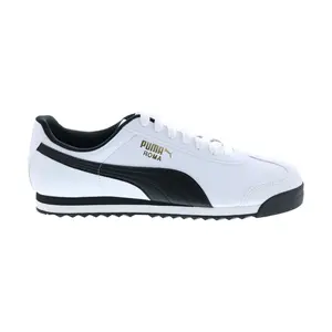 Puma Roma Basic 35357204 Mens White Synthetic Lifestyle Sneakers Shoes