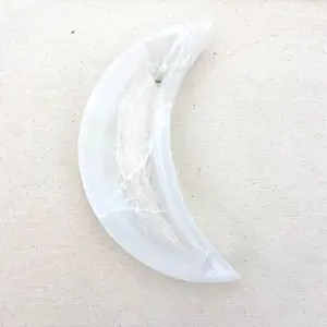 Crescent Moon Selenite Bowl