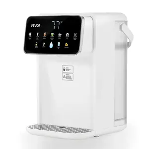 【Summervibes】VEVOR Instant Hot Water Dispenser,  Countertop Boiling Water Dispenser with Adjustable 7 Temperatures & 7 Water Volumes, 118oz Removable Water Tank, Quick Heating with Touchscreen & Child Lock for Home