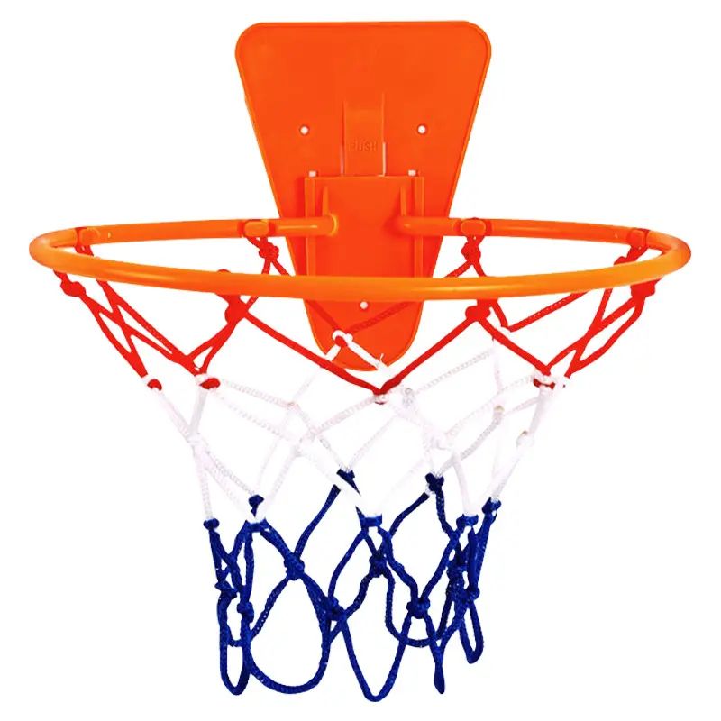 No punching indoor basketball frame Children's shooting frame Household silent ball Wall-mounted foldable basketball hoop Small basket
