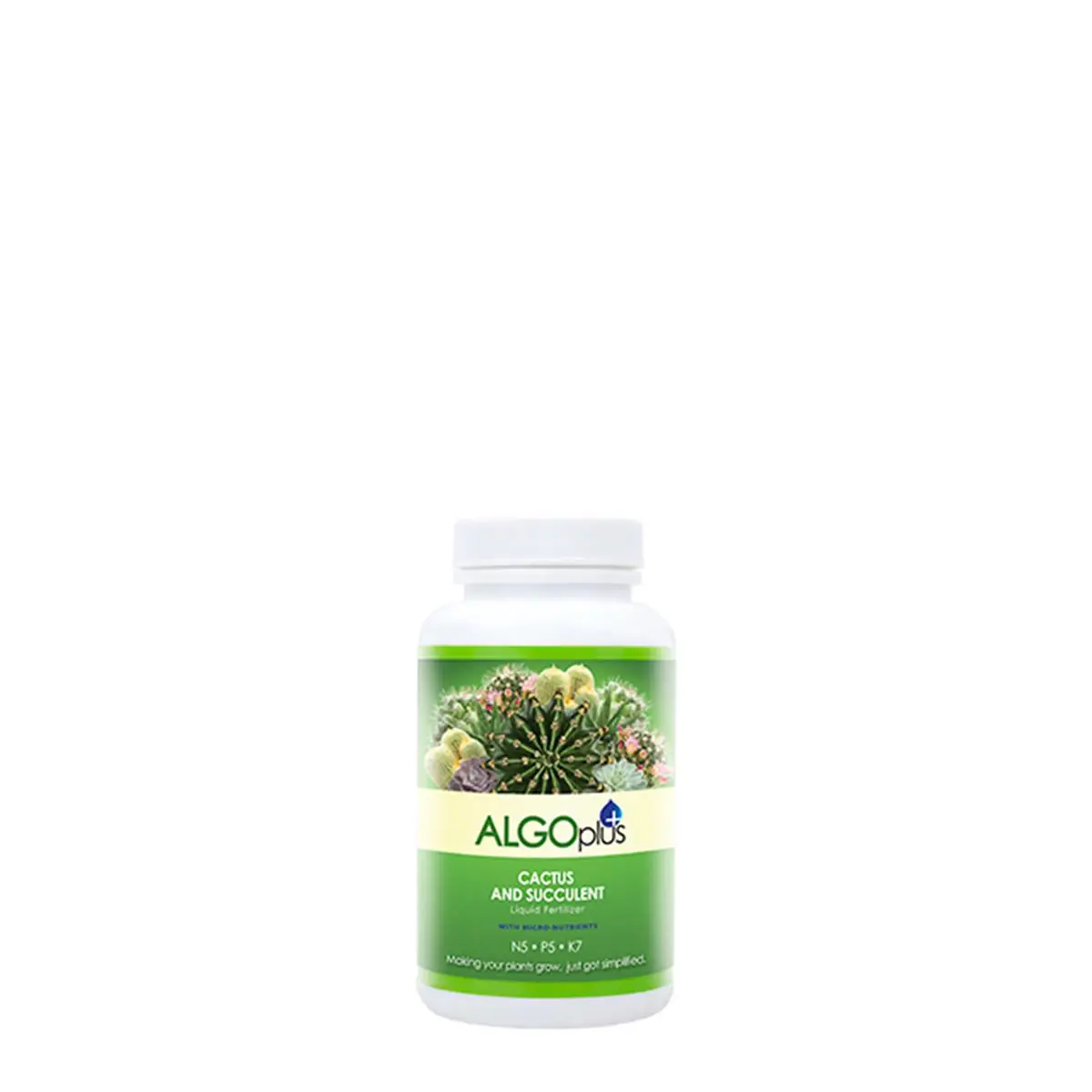 212 MAIN AlgoPlus 519 Concentrated Liquid Cactus & Succulent Root Fertilizer - 250ml Growth-Boosting Nutrient Bottle, 1 lbs Root Fertilizers & Plant Food for Home Improvement Garden Supplies