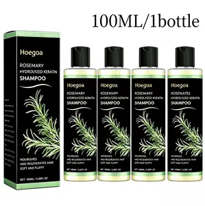 【Buy 2 Get 2 Free】Rosemary Natural Haircare Shampoo-Herbal Cleanser Formula,Moisture-Boosting,Revitalizing,Strengthening,Promotes Growth,Controls Oil & Dandruff,Soothes Itchy Scalp,Restores Glossy Hair,Supports Natural Beauty hydrolyze keratin
