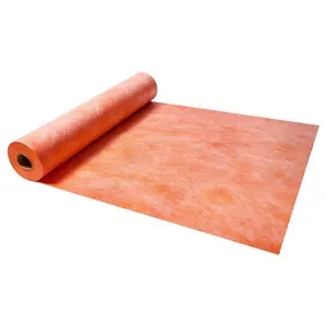 fathersdaygift VEVOR Waterproof Membrane for Shower, 3.3x 131.7 ft 432 sq. ft Waterproofing Tile Membrane, 20 mil Thickness Polyethylene Fabric Roll, Easy to Cut for Bathroom, Kitchen, Sauna, Walls, Underlayment
