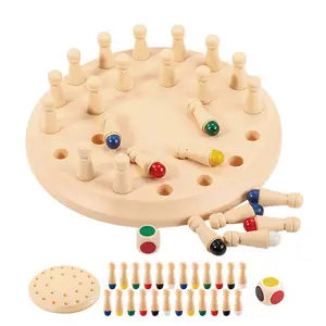 2026 Color Memory Board: Attention Training, Preschool Educational Toy, Checkers, New Model, Logic Skills, Parent-Child Interaction, Board Game