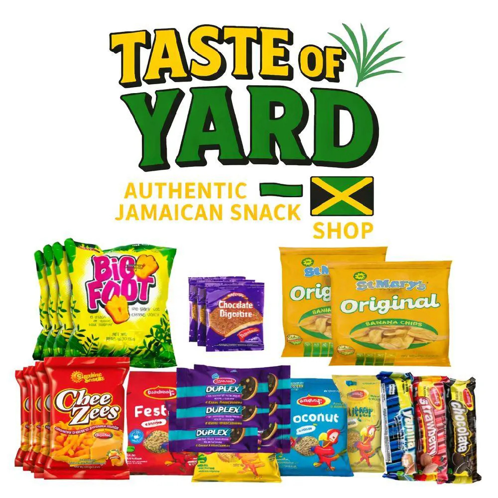 The BIGGA BOX – 23-Item Authentic Caribbean-Inspired Snack Box