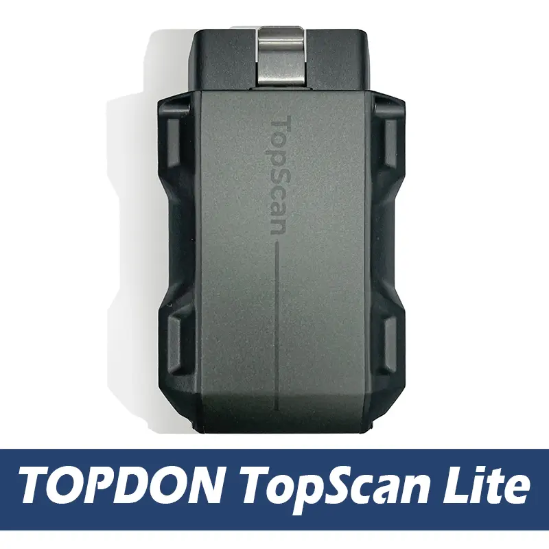 [SummerFinds]TOPDON TopScan Lite Bluetooth OBD2 Scanner - Wireless Bi-Directional All System Vehicle Diagnostic Tool for iOS & Android, FCA AutoAuth, 8+ Hot Resets, Repair Guides, Code Reader, Performance Test, Portable Father's Day Gift