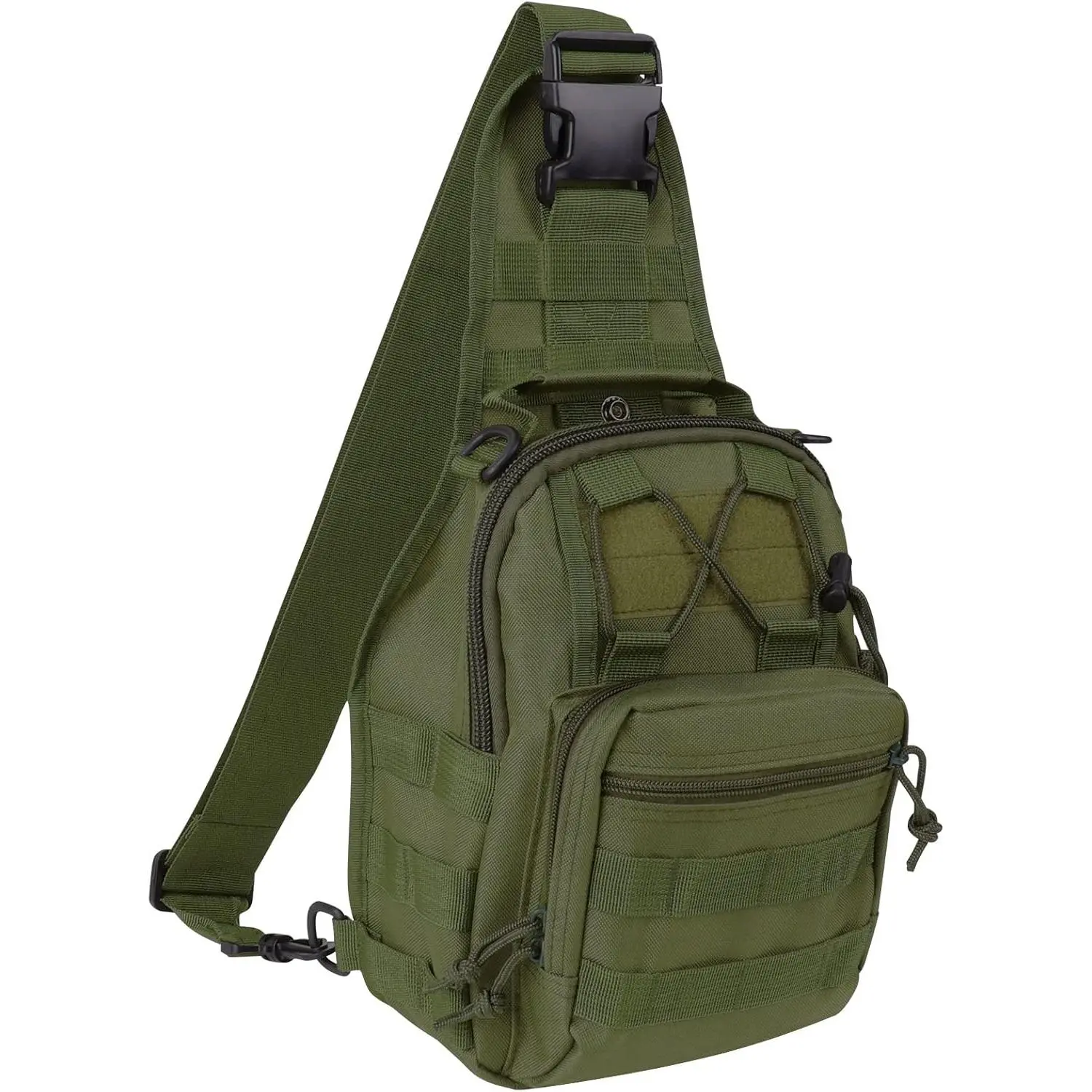 Tactical Backpack, Messenger Bag For Men And Women, Wear-Resistant|Waterproof|Molle|Large Capacity|Sling Shoulder Backpack, Suitable For Outdoor Hiking, Fishing Camping, Daily Carry Chest Bag, Birthday Gift, Christmas, Thanksgiving, Halloween Gift